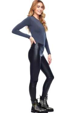 Hot I Love Tyler Madison Vicky Vegan Soft Leather Pant|Iltm