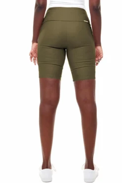 Hot I Love Tyler Madison Vicky Waxed Biker Short-Army|Iltm
