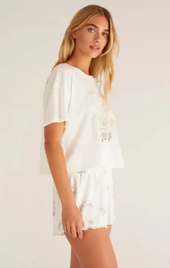 Outlet Z Supply Vintage Palm Springs Tee-Bone|