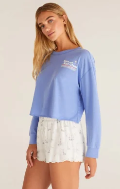 Best Z Supply Vintage Sail Tee-Ocean Blue|