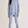 Hot Z Supply Walk It Out Seamless Legging-Ocean|