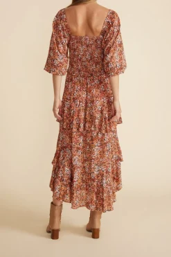 Best Minkpink Willow Shirred Midi Skirt|