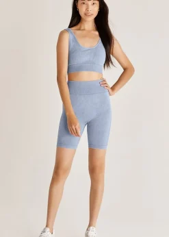 Outlet Z Supply Work It Out Seamless Bra-Ocean|