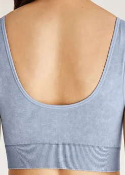 Outlet Z Supply Work It Out Seamless Bra-Ocean|