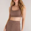 Best Z Supply Zoe Rib Tank Bra-Light Cola|